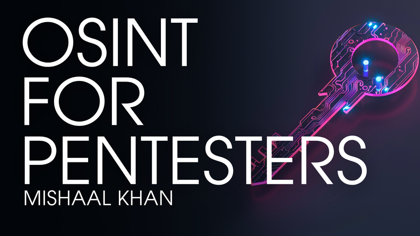 OSINT for Pentesters course header